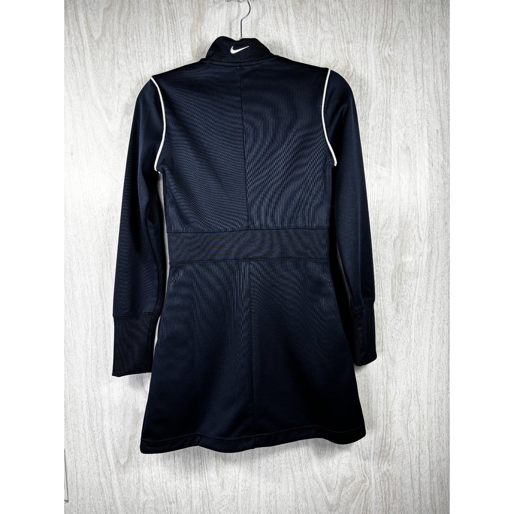 Nike Serena Williams Tennis Dress Women's XS Navy White Zip Front Skort Athletic - Picture 5 of 7